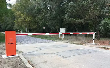Installation de barrière automatique dans le Bas-Rhin